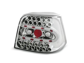 VW GOLF 4 09.97-09.03 CHROME LED TAILLIGHTS