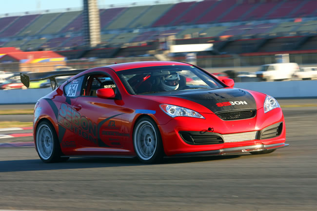 HYUNDAI GENESIS 2D 08-12 SEIBON SC CARBON HOOD - 2