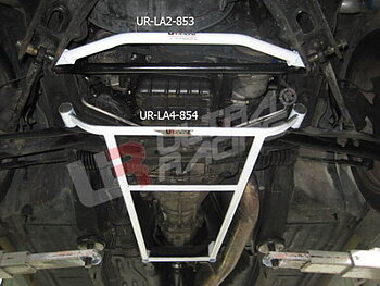 NISSAN S14 95-99 ULTRARACING 2-POINT FRONT LOWER TIE BAR 853