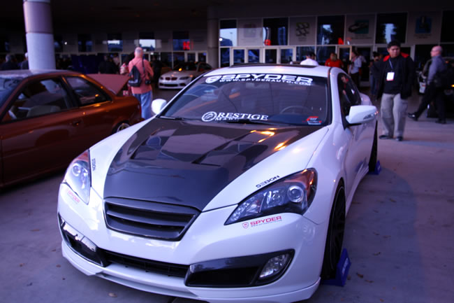 HYUNDAI GENESIS 2D 08-12 SEIBON TS CARBON HUV - 3