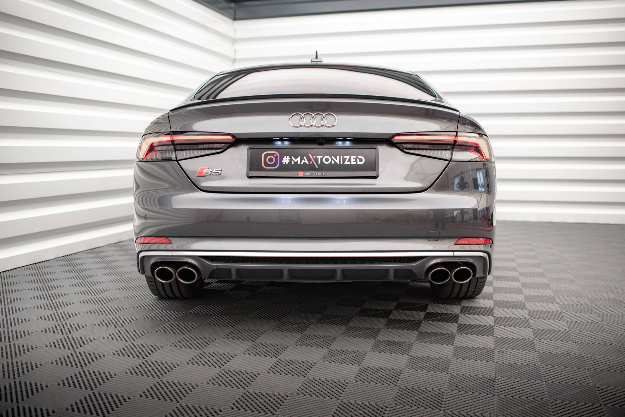 Rear Valance Audi S5 F5 Coupe / Sportback - 4