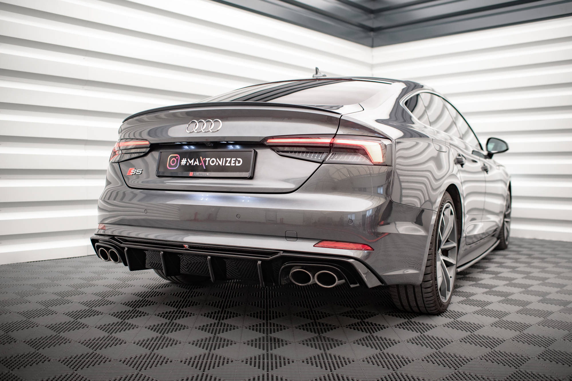 Rear Valance Audi S5 F5 Coupe / Sportback - 8