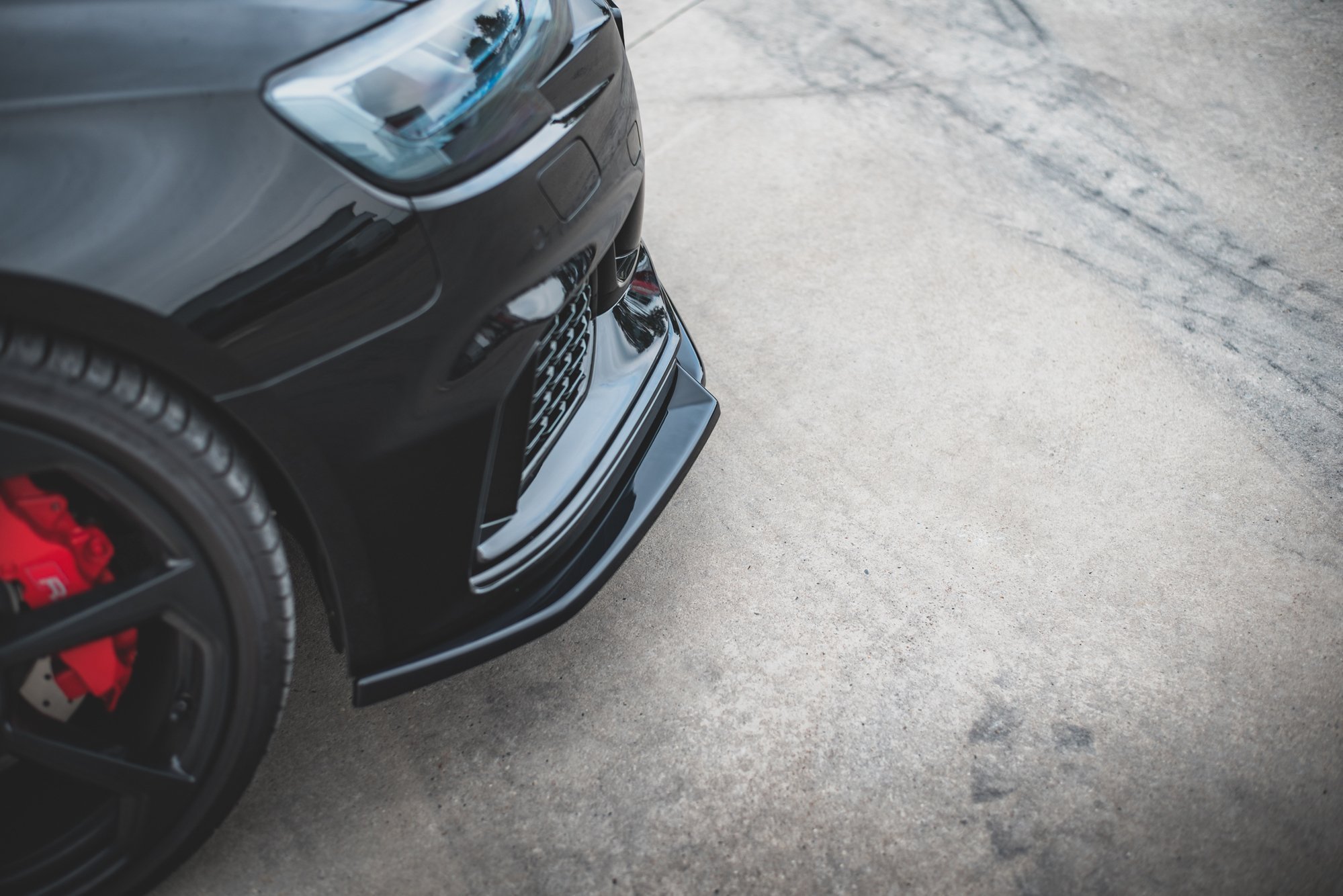 Front Splitter V.4 Audi RS3 8V Facelift (2017-) - 5