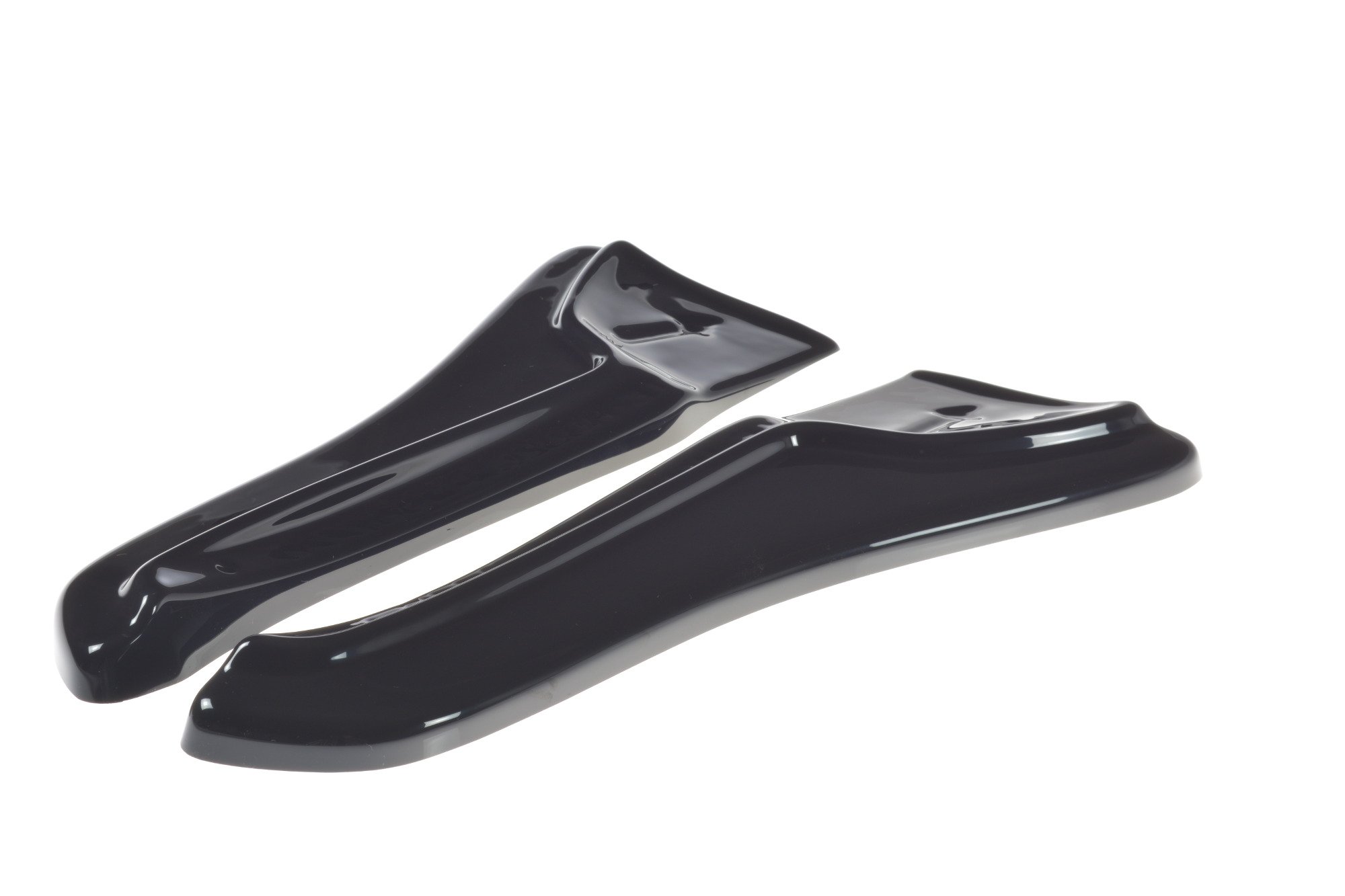 Rear Side Splitters V.1 Tesla Model X - 6