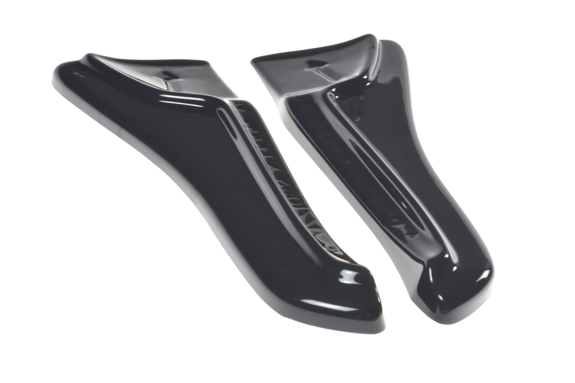 Rear Side Splitters V.1 Tesla Model X - 7