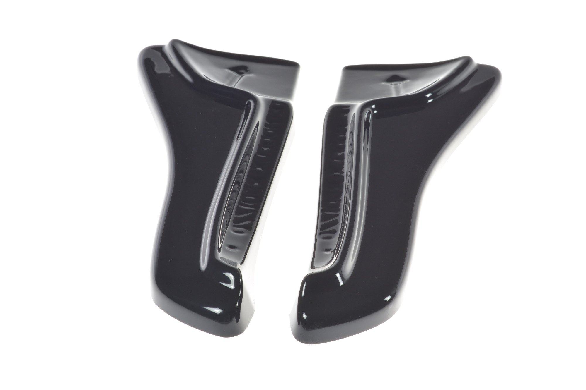 Rear Side Splitters V.1 Tesla Model X - 5