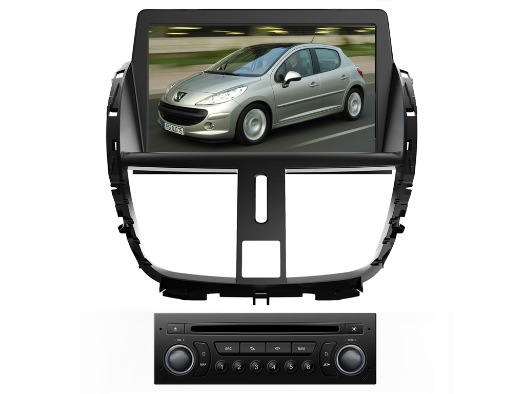 PEUGEOT 207 8" CUSTOM HEADUNIT