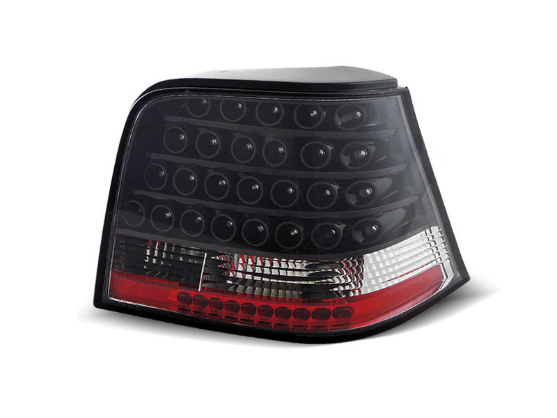 VW GOLF 4 09.97-09.03 BLACK LED TAILLIGHTS