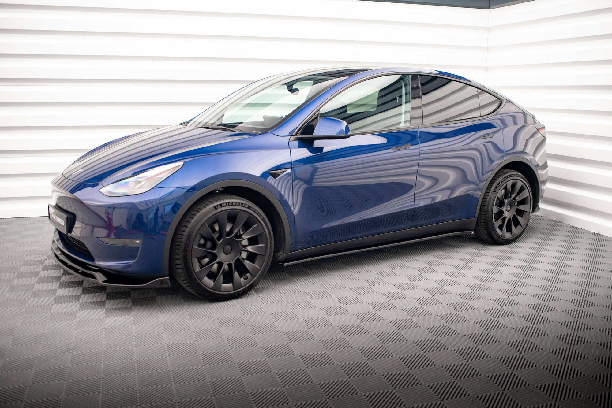 Side Skirts Diffusers V.2 Tesla Model Y - 4