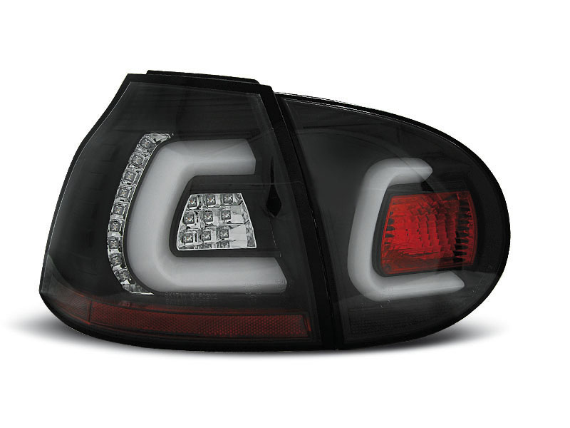 VW GOLF 5 10.03-09 BLACK LED TAILLIGHTS BAR