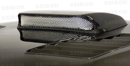 SUBARU IMPREZA WRX/STI 08-11 SEIBON CWIII CARBON HOOD - 3