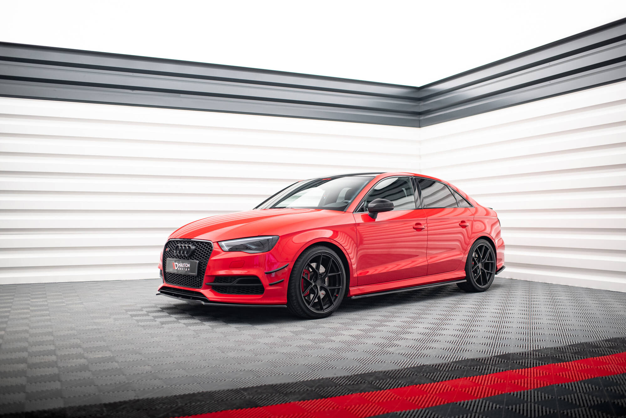 Side Skirts Diffusers V.1 Audi S3 / A3 S-Line 8V / 8V FL Sedan (2013-2020) - 2