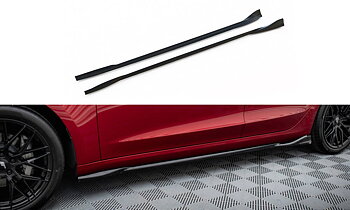 Side Skirts Diffusers V.1 Tesla Model 3 FL Project Highland