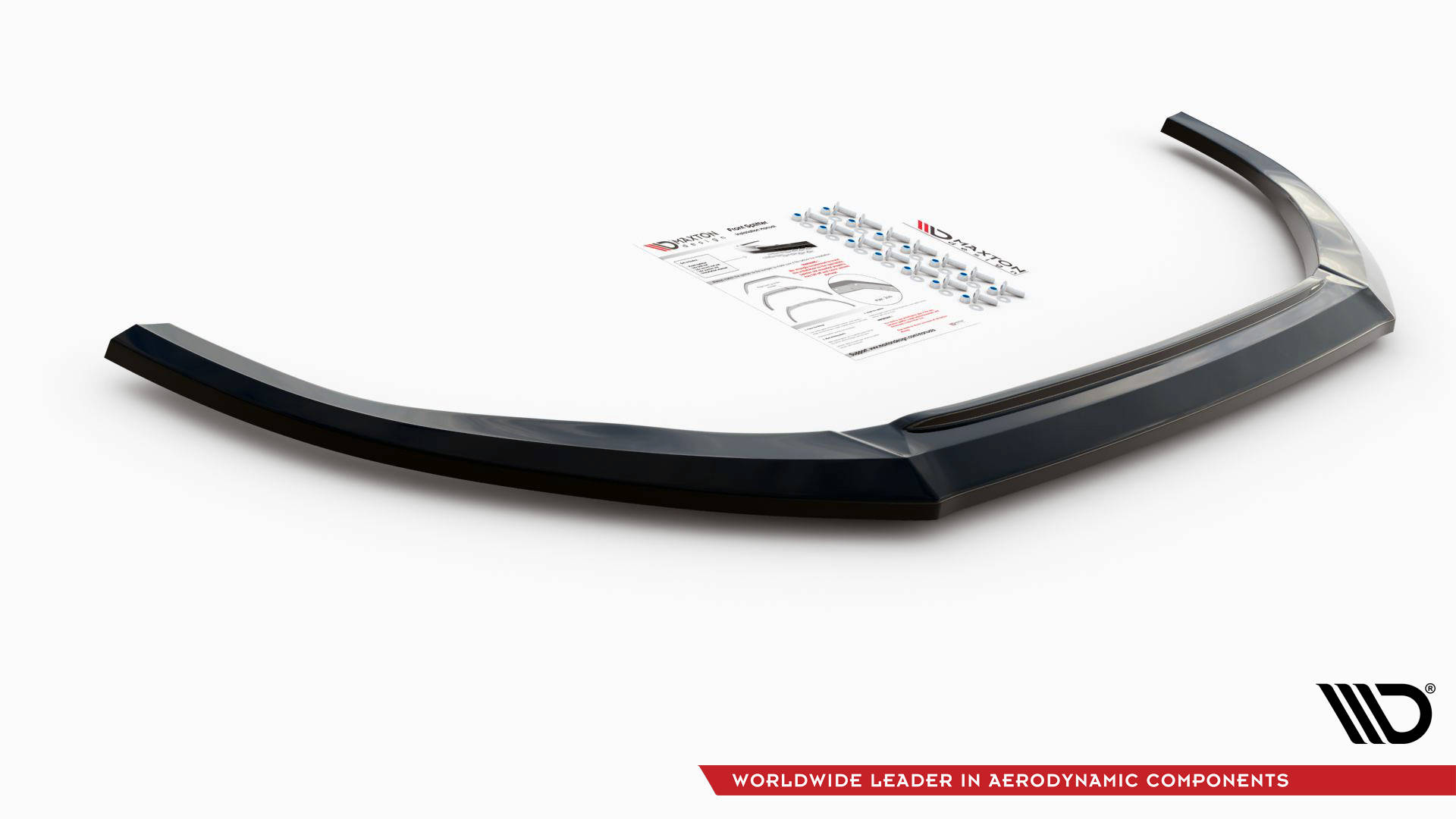 Front Splitter V.1 Audi S3 / A3 S-Line 8V Sedan / Cabrio (2013-2016) - 4