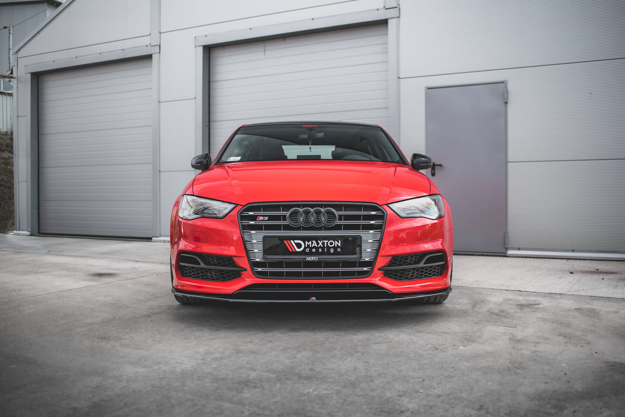 Front Splitter V.1 Audi S3 / A3 S-Line 8V Sedan / Cabrio (2013-2016) - 2