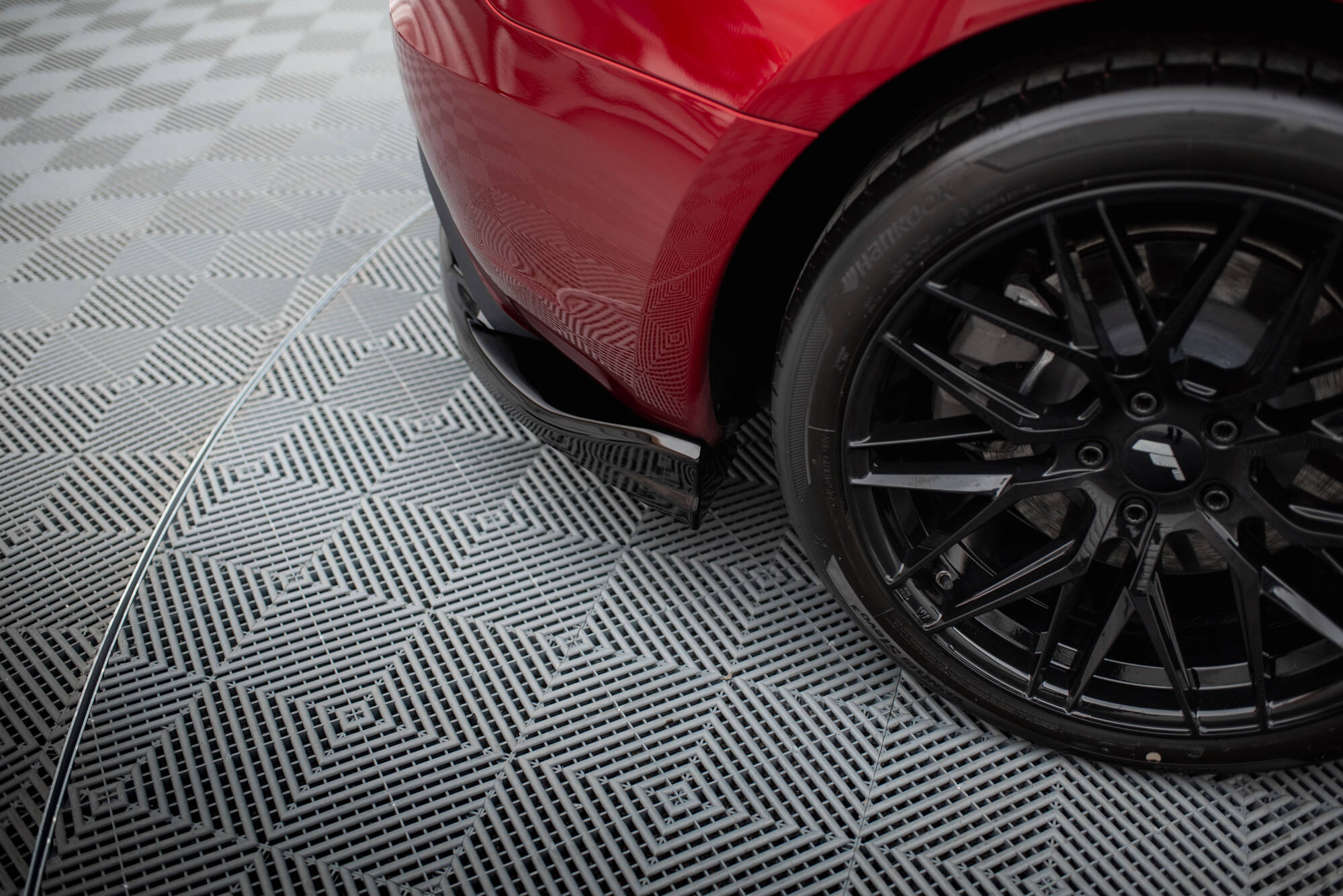 Rear Splitter (Vertical Bars) V.1 Tesla Model 3 FL Project Highland - 5