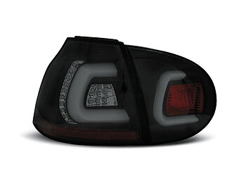 VW GOLF 5 10.03-09 BLACK SMOKE LED TAILLIGHTS BAR