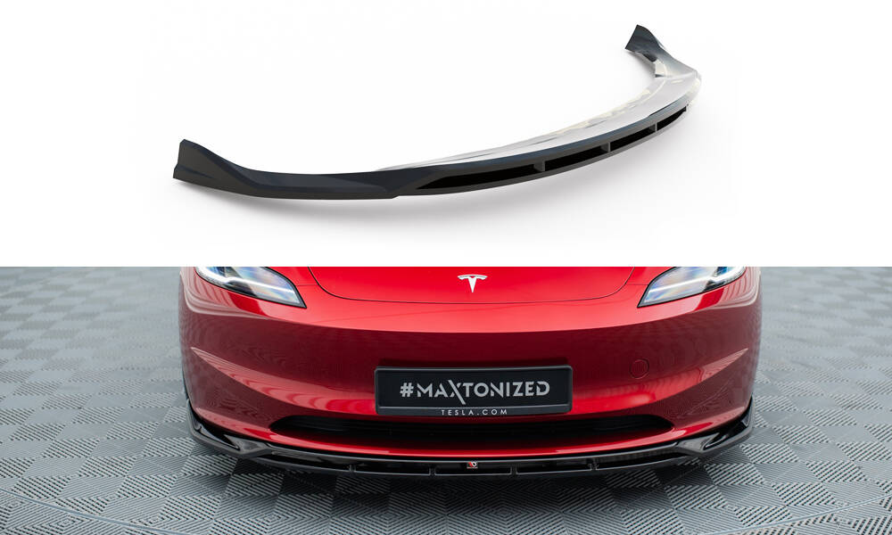 Front Splitter V.1 Tesla Model 3 FL Project Highland