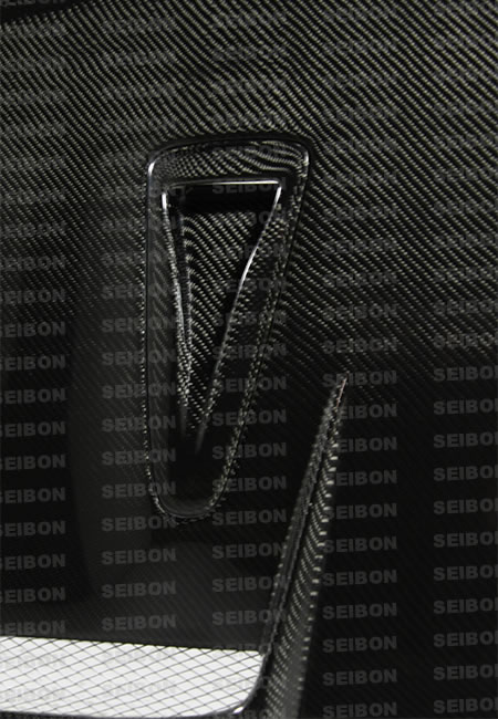 NISSAN GTR R35 09-12 SEIBON DV CARBON HOOD - 2