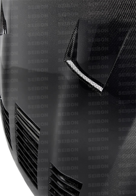 NISSAN GTR R35 09-12 SEIBON GT CARBON HOOD - 3