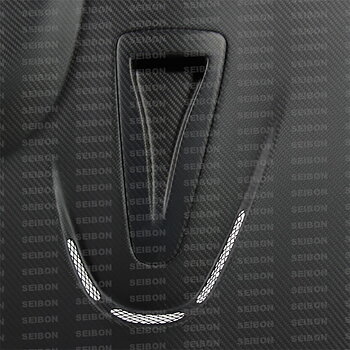 NISSAN GTR R35 09-10 SEIBON MS DRY CARBON HOOD