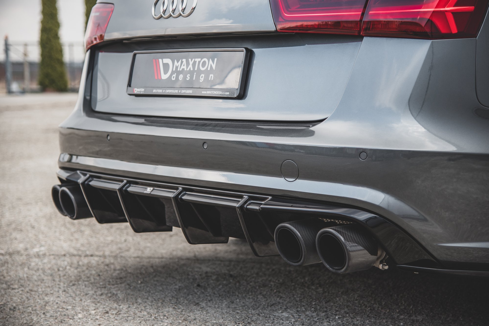 Rear Valance V.1 Audi S6 / A6 S-Line / A6 C7 FL - 7