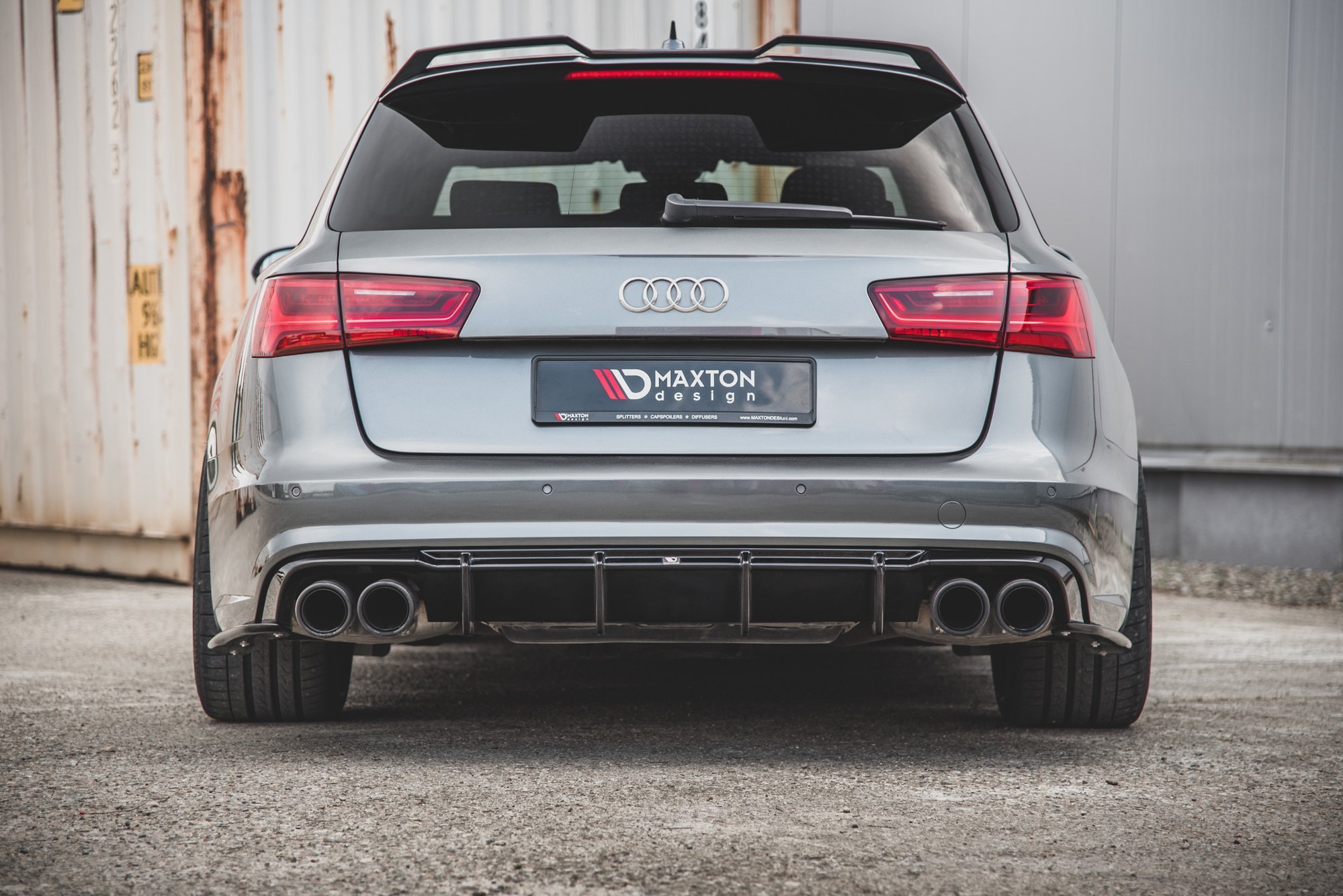 Rear Valance V.1 Audi S6 / A6 S-Line / A6 C7 FL - 4