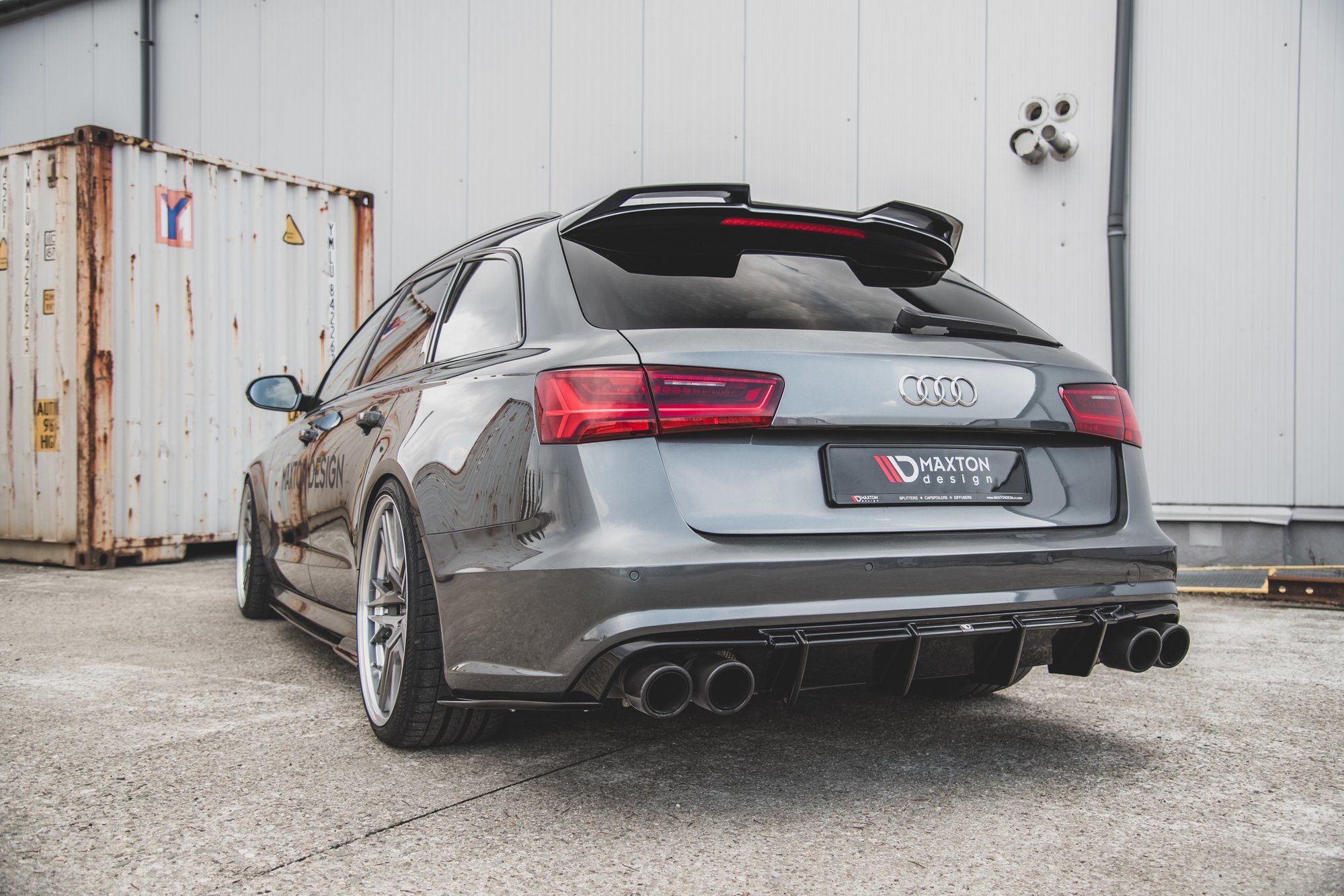 Rear Valance V.1 Audi S6 / A6 S-Line / A6 C7 FL - 2