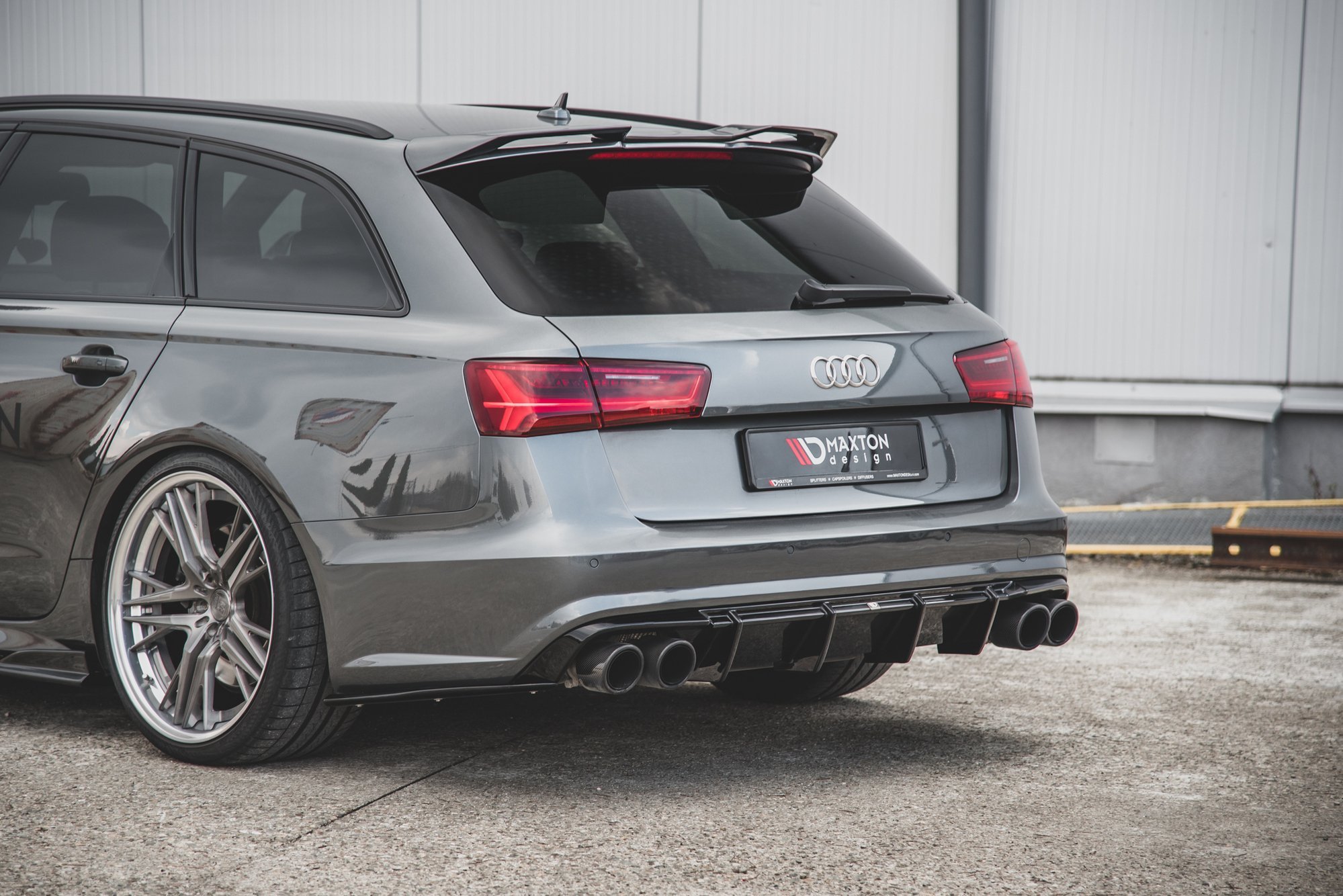 Rear Valance V.1 Audi S6 / A6 S-Line / A6 C7 FL - 3
