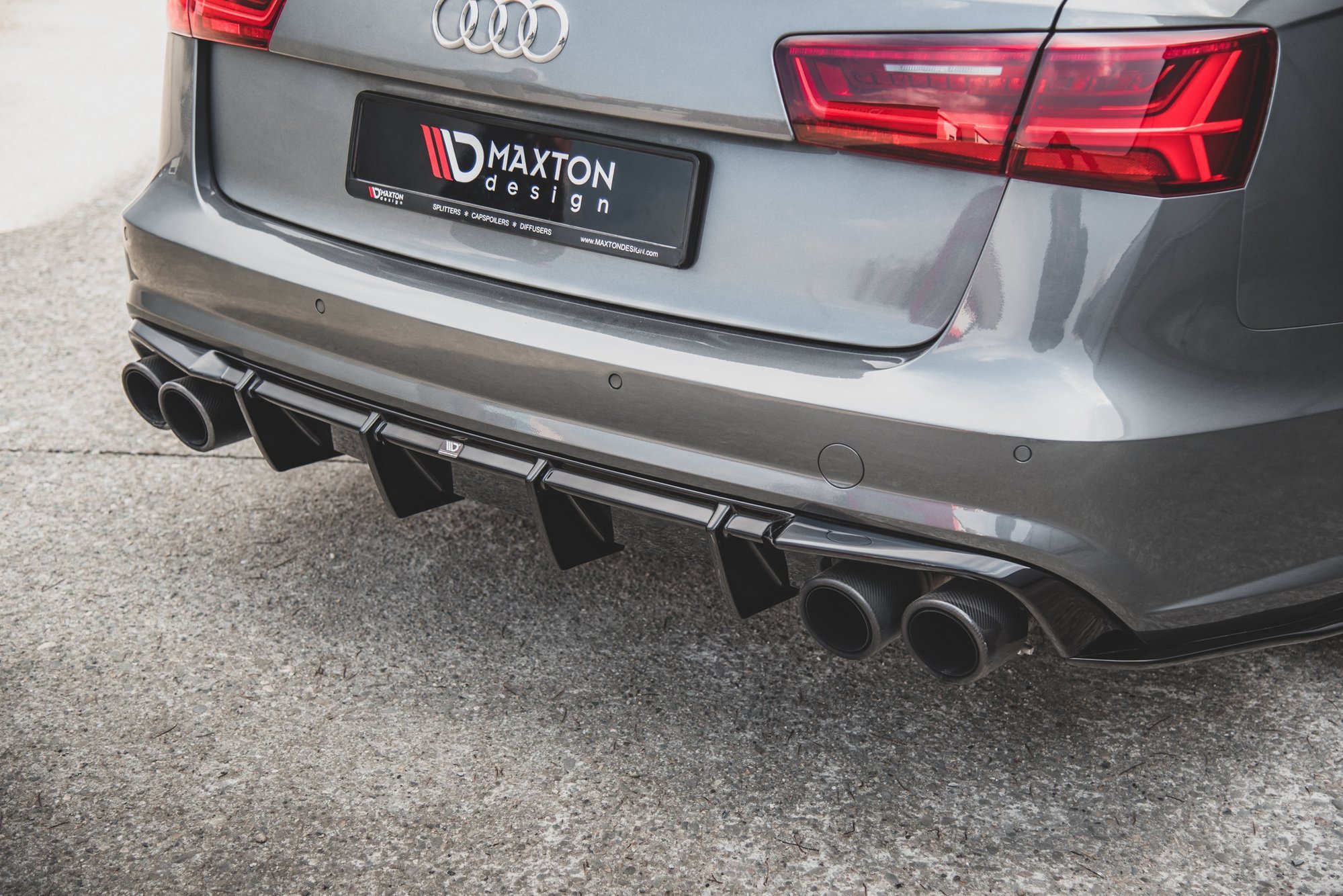 Rear Valance V.1 Audi S6 / A6 S-Line / A6 C7 FL - 8