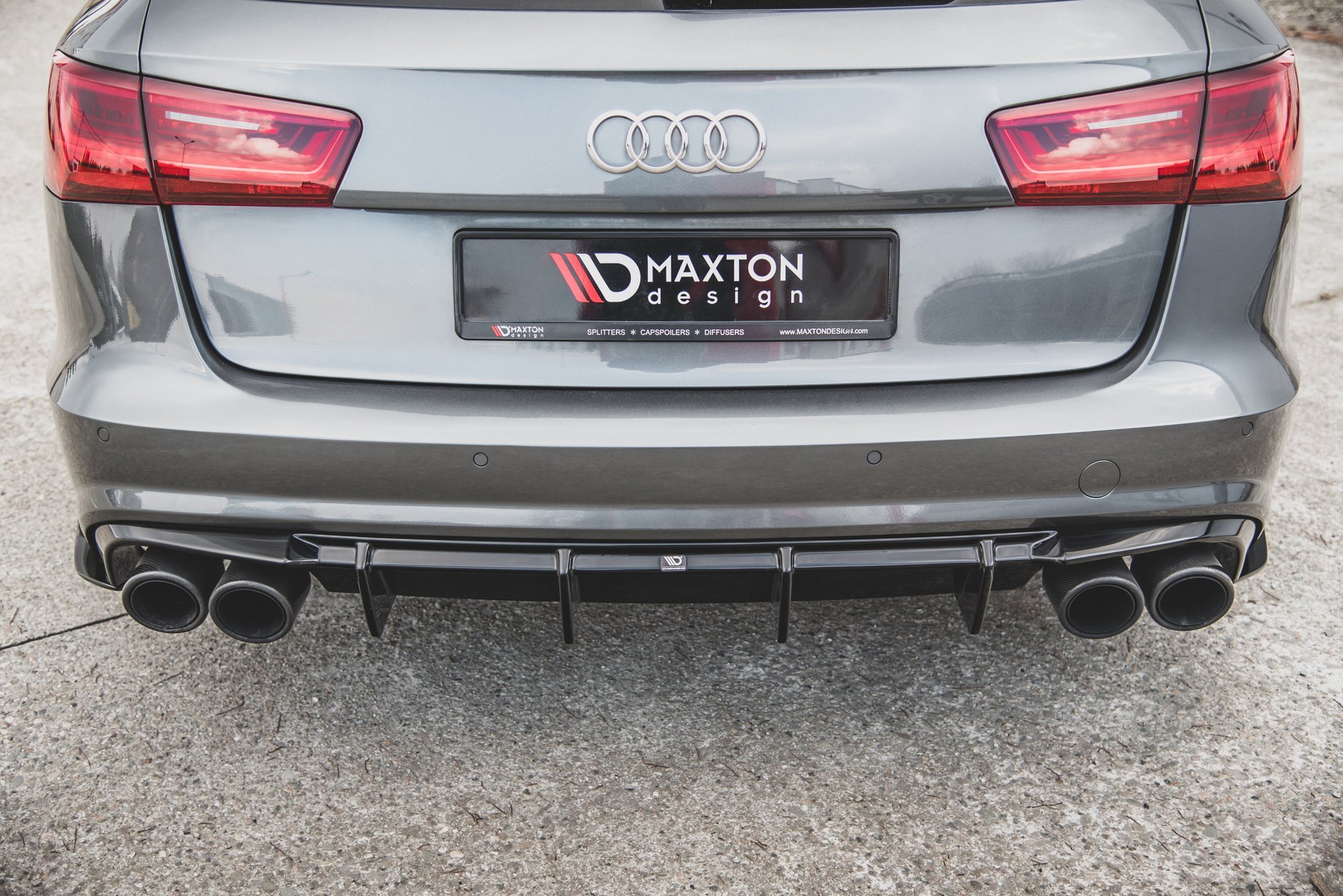 Rear Valance V.1 Audi S6 / A6 S-Line / A6 C7 FL - 5