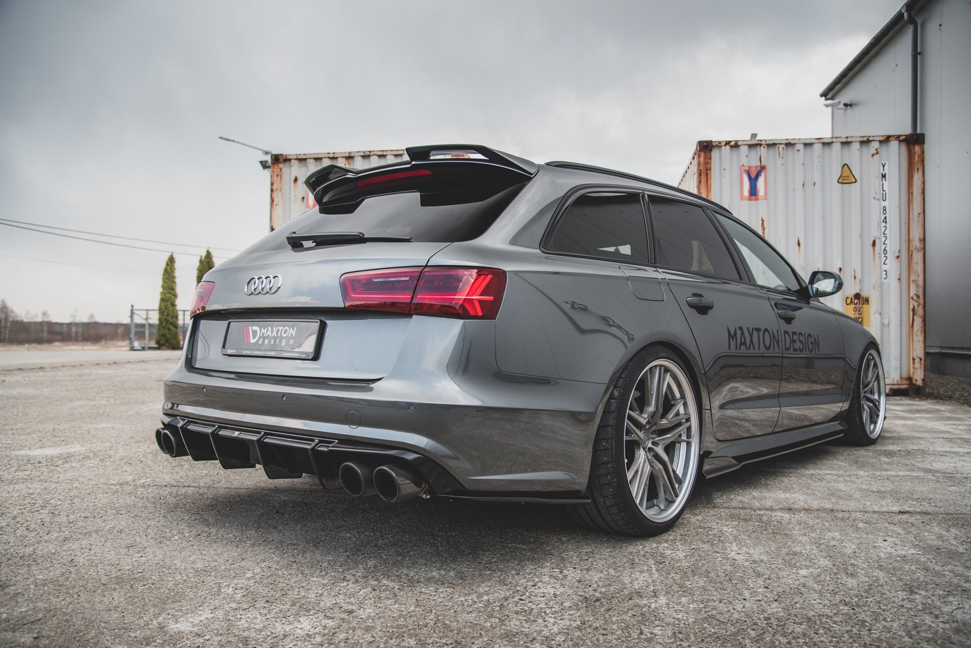 Rear Valance V.1 Audi S6 / A6 S-Line / A6 C7 FL - 6
