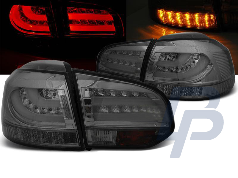 VW GOLF 6 10.08-12  SMOKE LED TAILLIGHTS BAR - 4