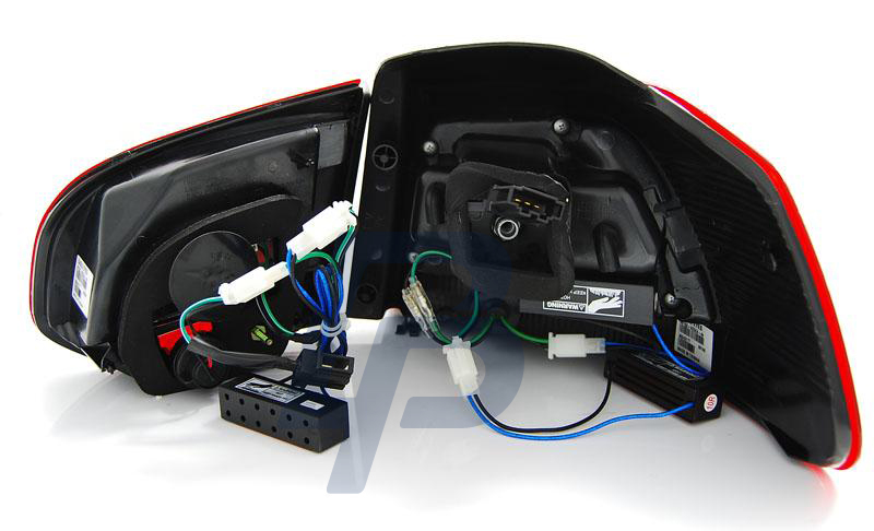 VW GOLF 6 10.08-12  SMOKE LED TAILLIGHTS BAR - 3