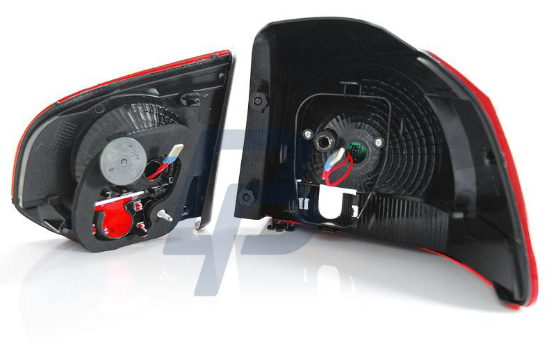 VW GOLF 6 10.08-12  RED WHITE LED TAILLIGHTS - 2