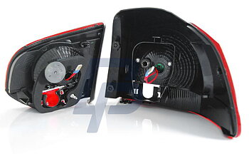 VW GOLF 6 10.08-12  RED WHITE LED TAILLIGHTS