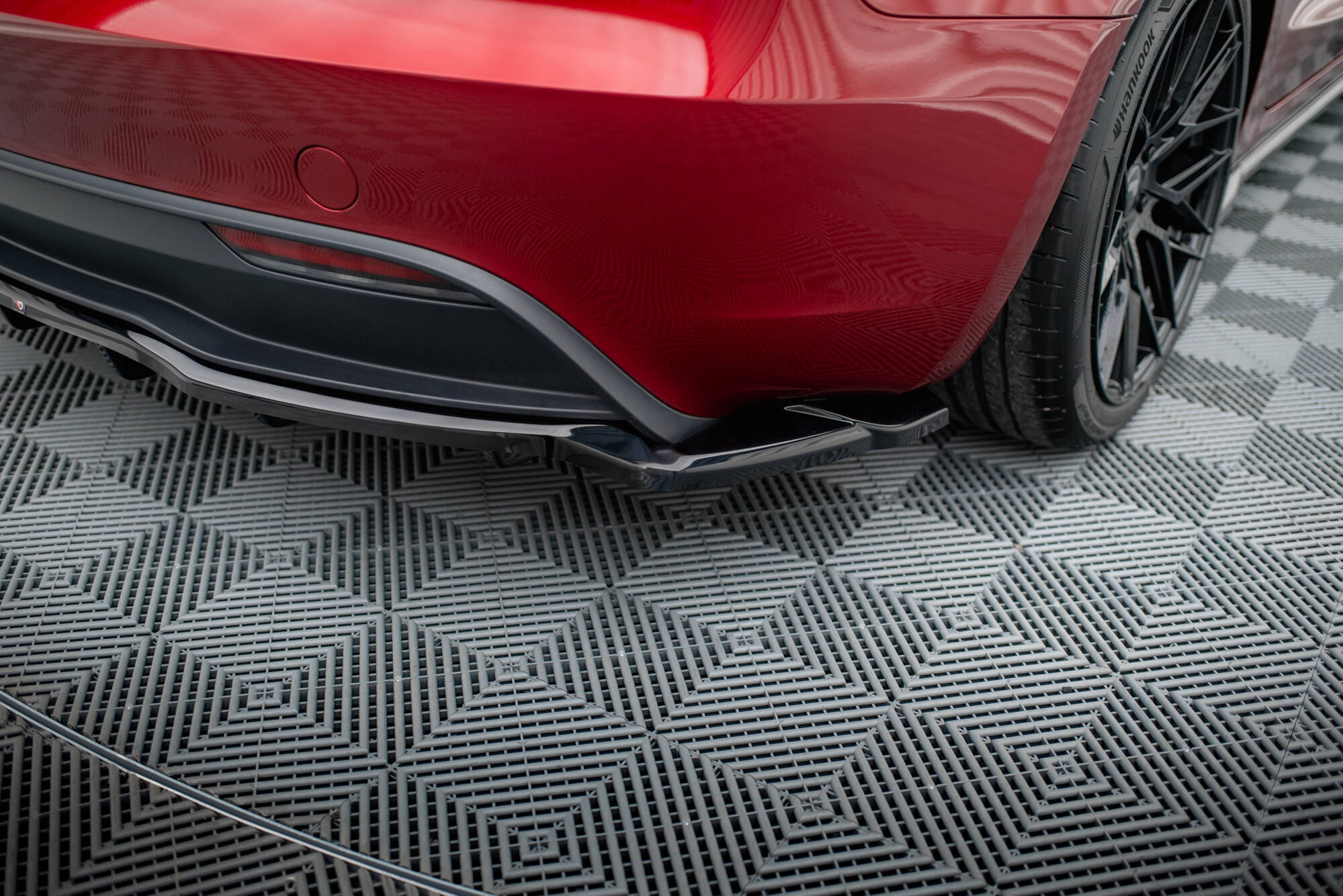 Rear Splitter (Vertical Bars) V.2 Tesla Model 3 FL Project Highland - 5