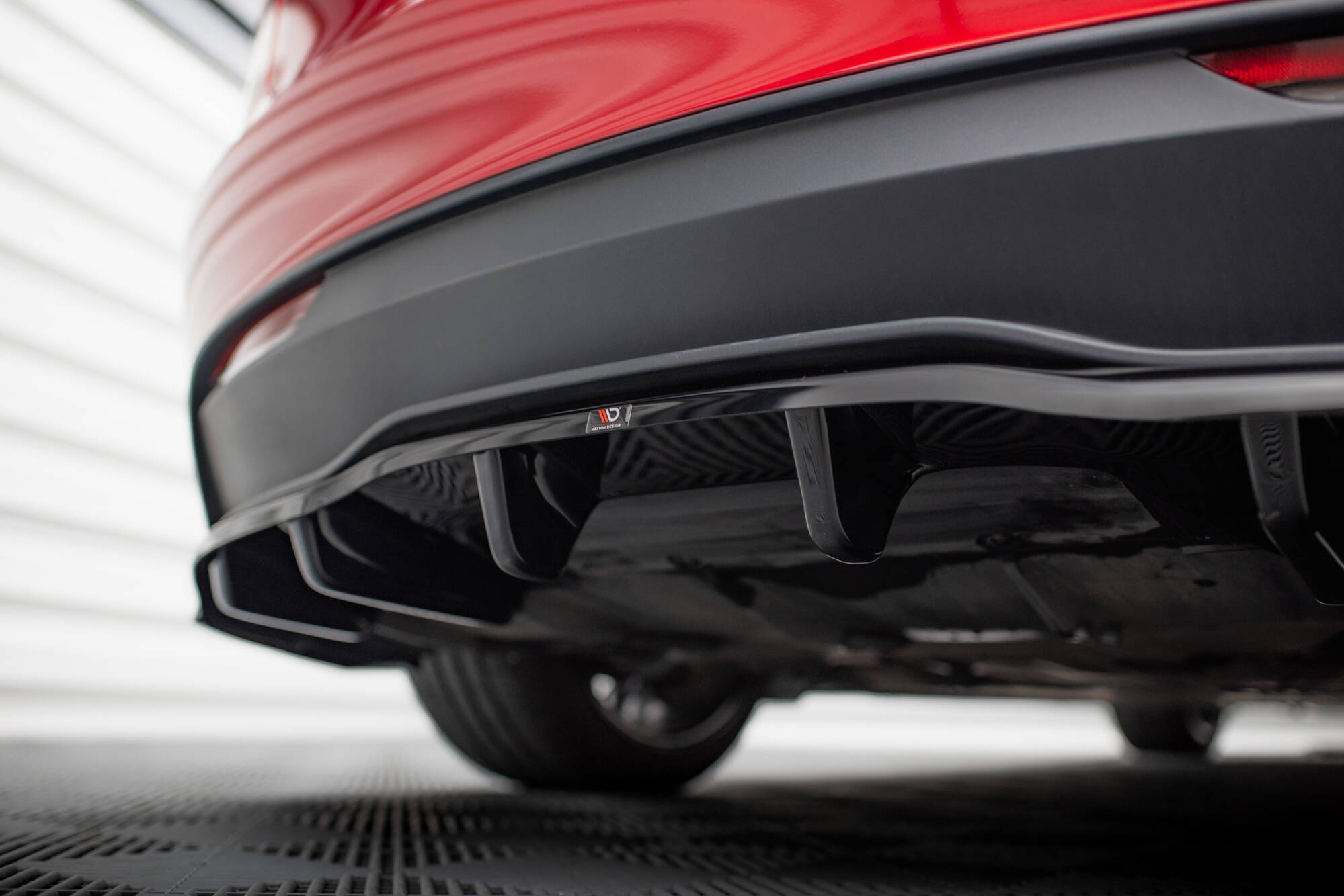 Rear Splitter (Vertical Bars) V.2 Tesla Model 3 FL Project Highland - 3