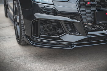 FRONT SPLITTER V.3 SUITABLE FOR AUDI RS3 8V FL SPORTBACK – MAXTON DESIGN