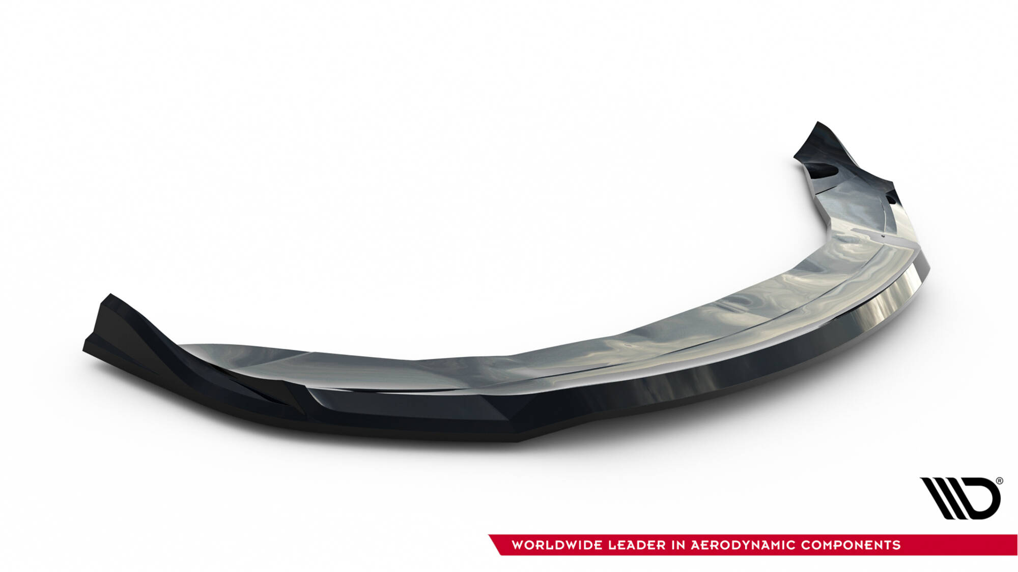 Front Splitter V.2 Tesla Model S Plaid Mk1 Facelift - 5
