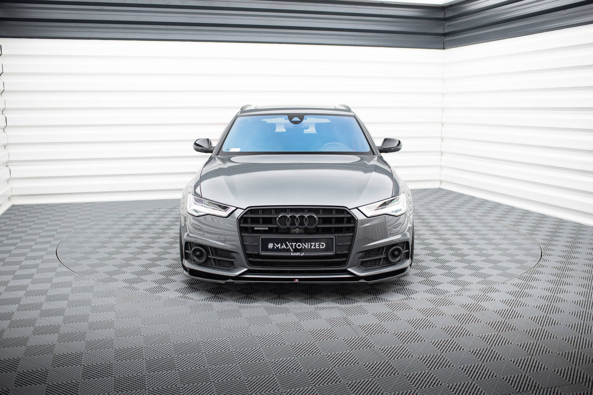 Front Splitter V.1 Audi S6 / A6 S-Line C7 FL - 2