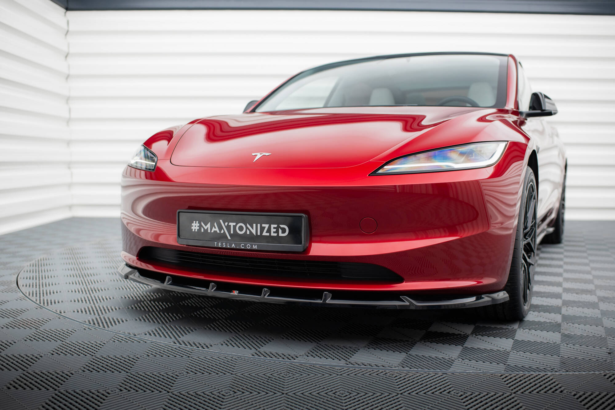 Front Splitter V.2 Tesla Model 3 FL Project Highland - 4