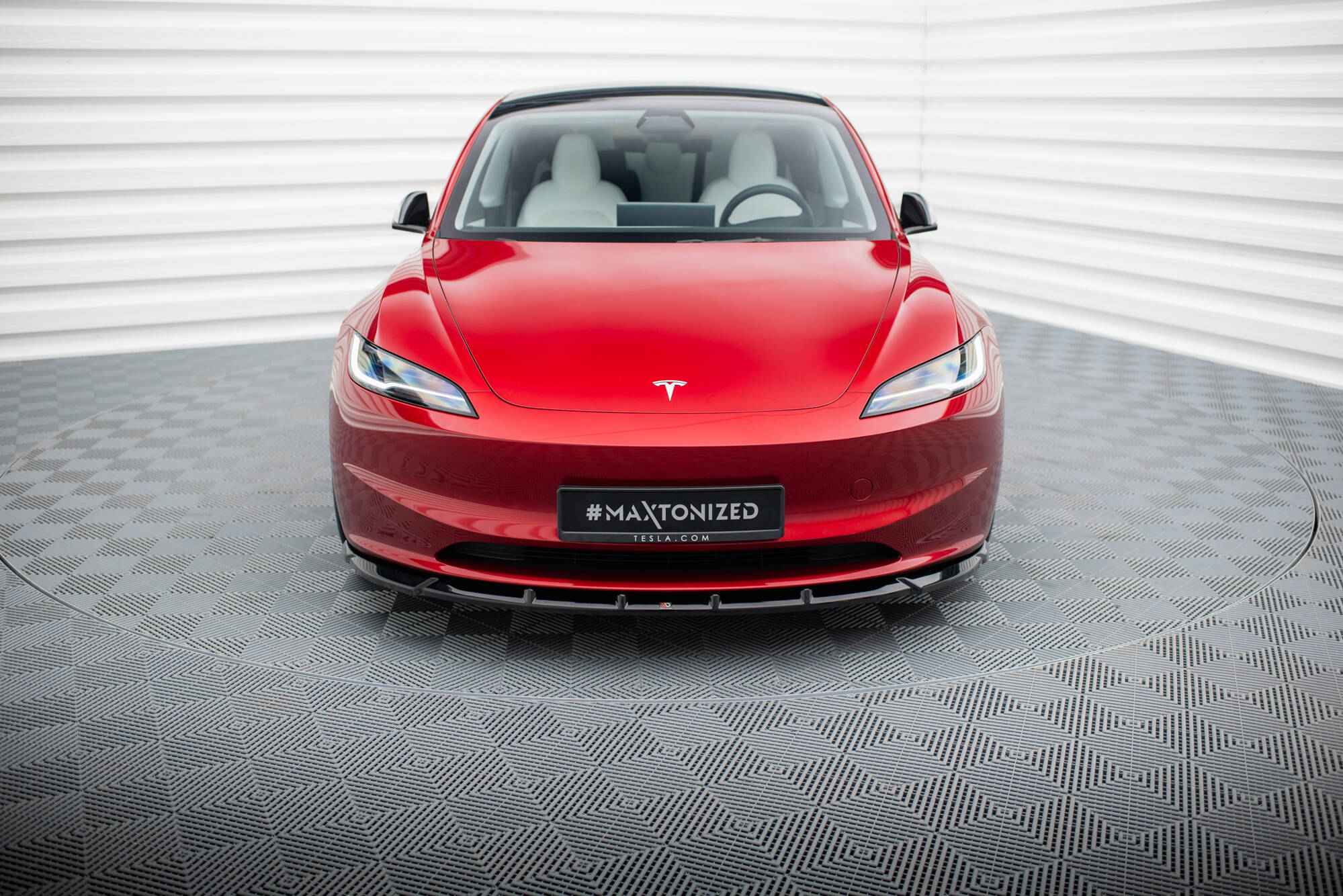 Front Splitter V.2 Tesla Model 3 FL Project Highland - 3