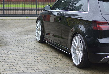 Side Skirts Diffusers Audi S3 / A3 S-line 8V / 8V FL Hatchback