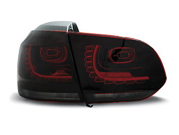 VW GOLF 6 10.08-12  RED SMOKE LED TAILLIGHTS