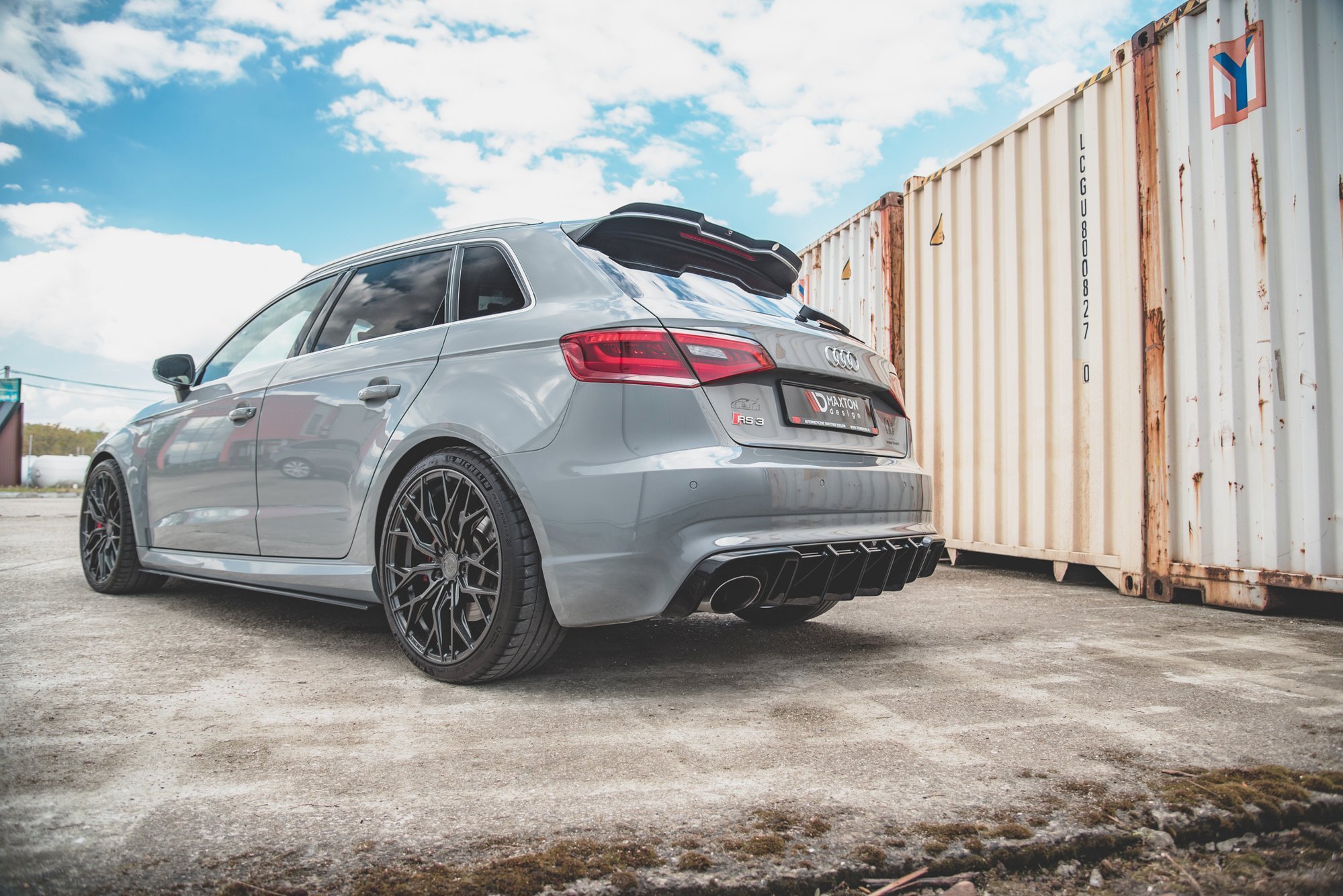 Rear Valance Audi RS3 8V Sportback (2015-2016) - 4