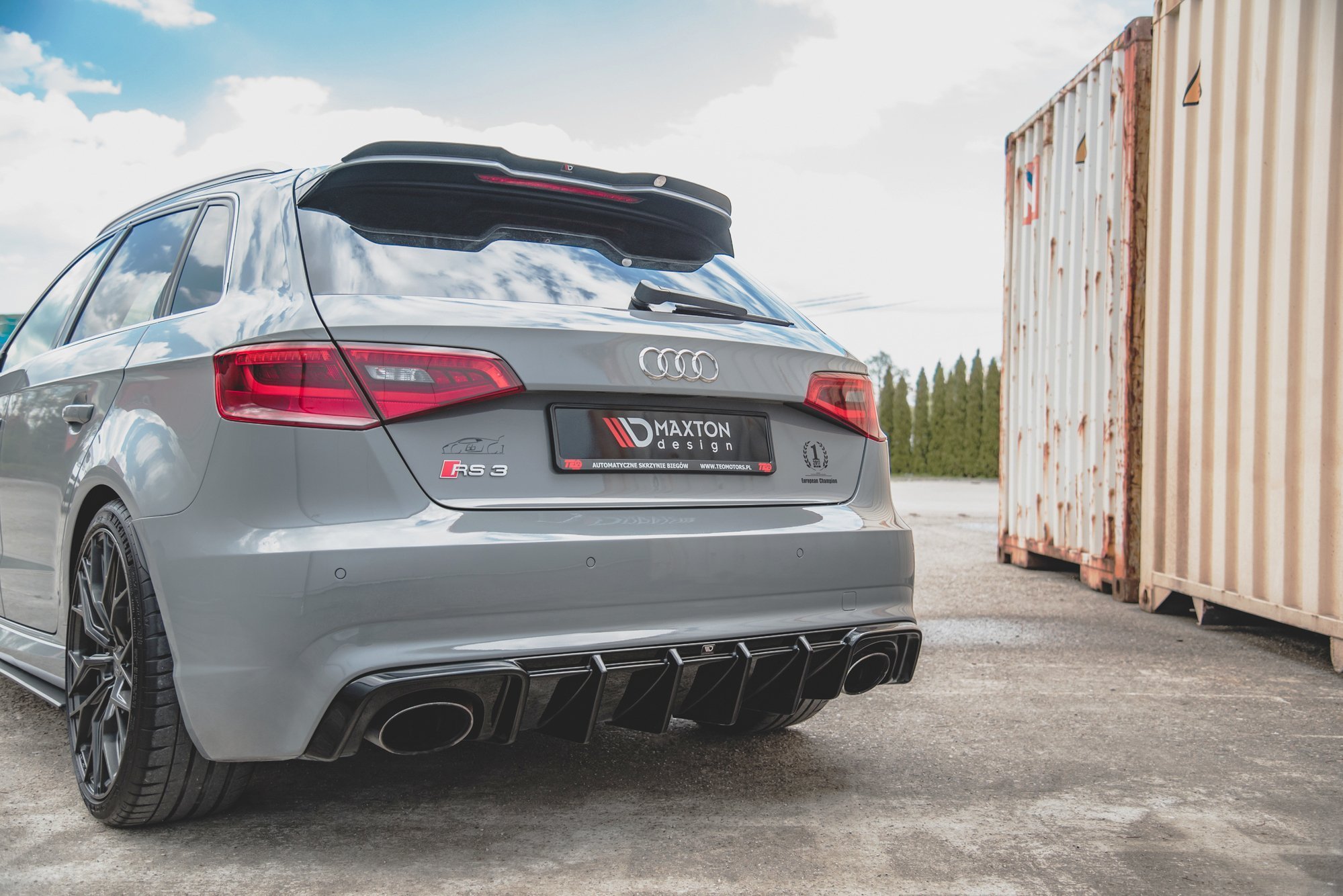 Rear Valance Audi RS3 8V Sportback (2015-2016) - 6