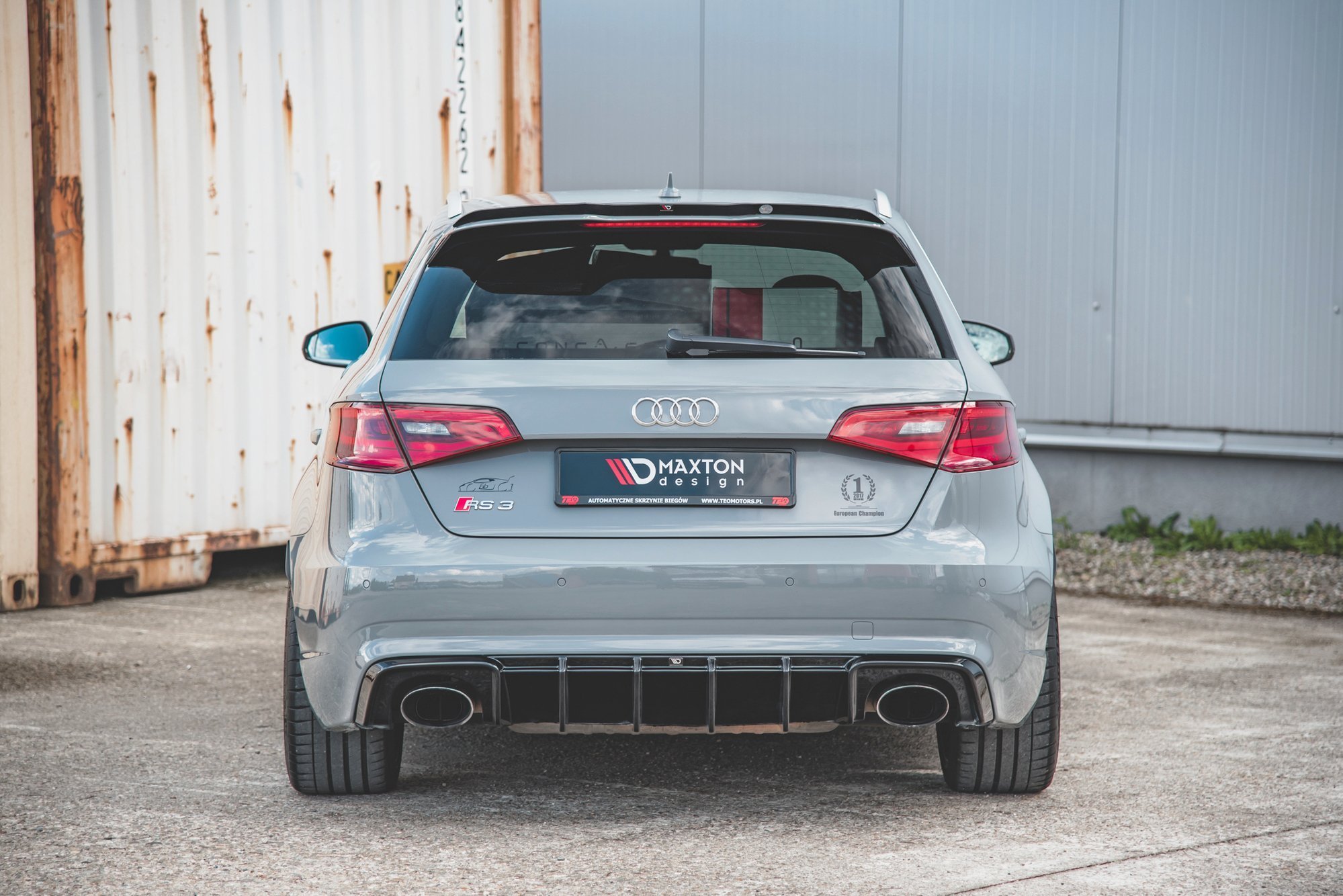 Rear Valance Audi RS3 8V Sportback (2015-2016) - 3