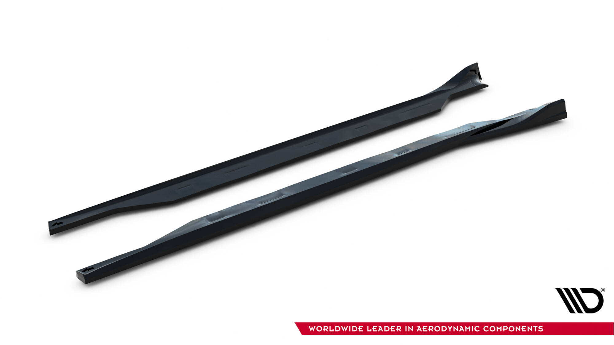 Side Skirts Diffusers V.2 Tesla Model X Mk1 Facelift - 5