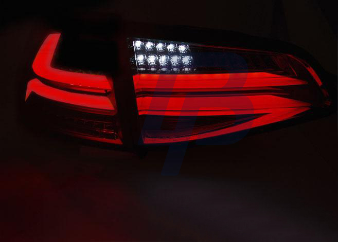VW GOLF 7 13- SMOKE LED TAILLIGHTS BAR - 5